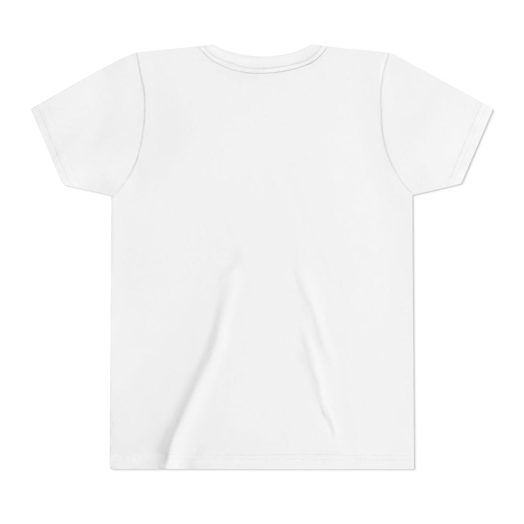 Youth Tee — "Pretty Yet Blooming" Floral Girl Graphic