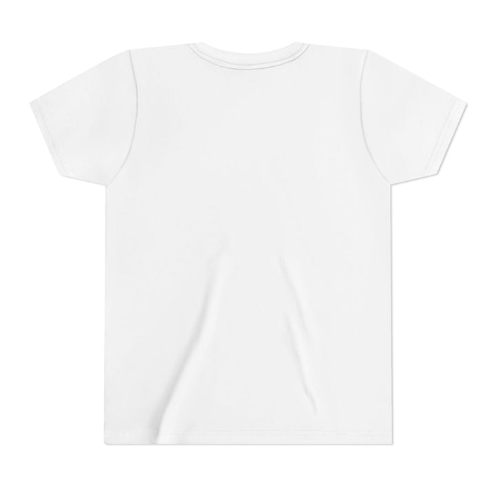 Youth Tee — "Pretty Yet Blooming" Floral Girl Graphic