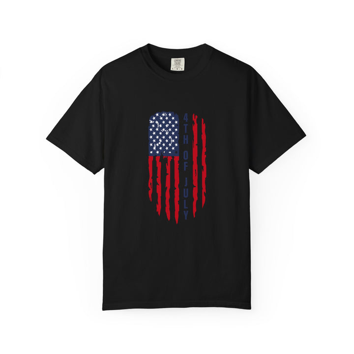 4th of July Distressed Flag T-Shirt