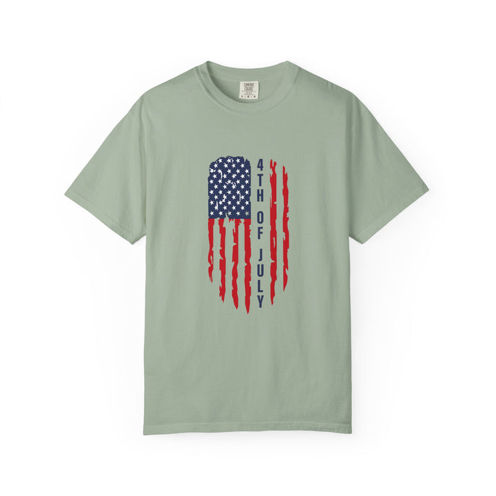 4th of July Distressed Flag T-Shirt