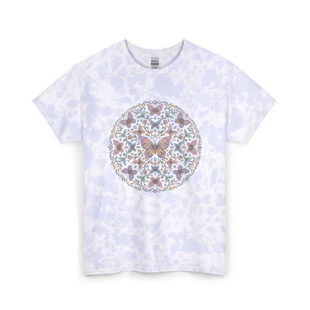 Tie-Dye Mandala Tee — Pastel Spiral Cotton T-Shirt