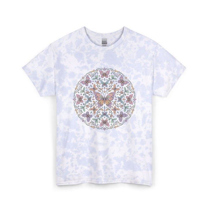 Tie-Dye Mandala Tee — Pastel Spiral Cotton T-Shirt