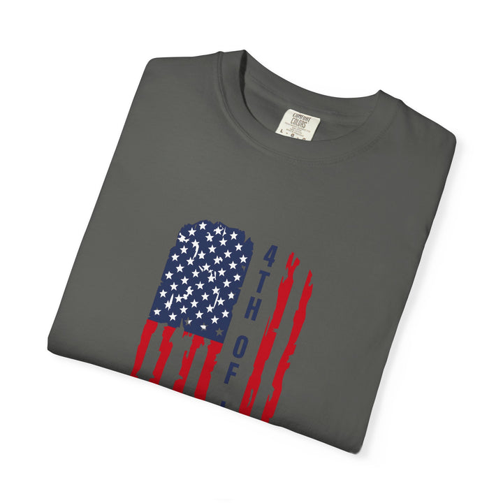 4th of July Distressed Flag T-Shirt