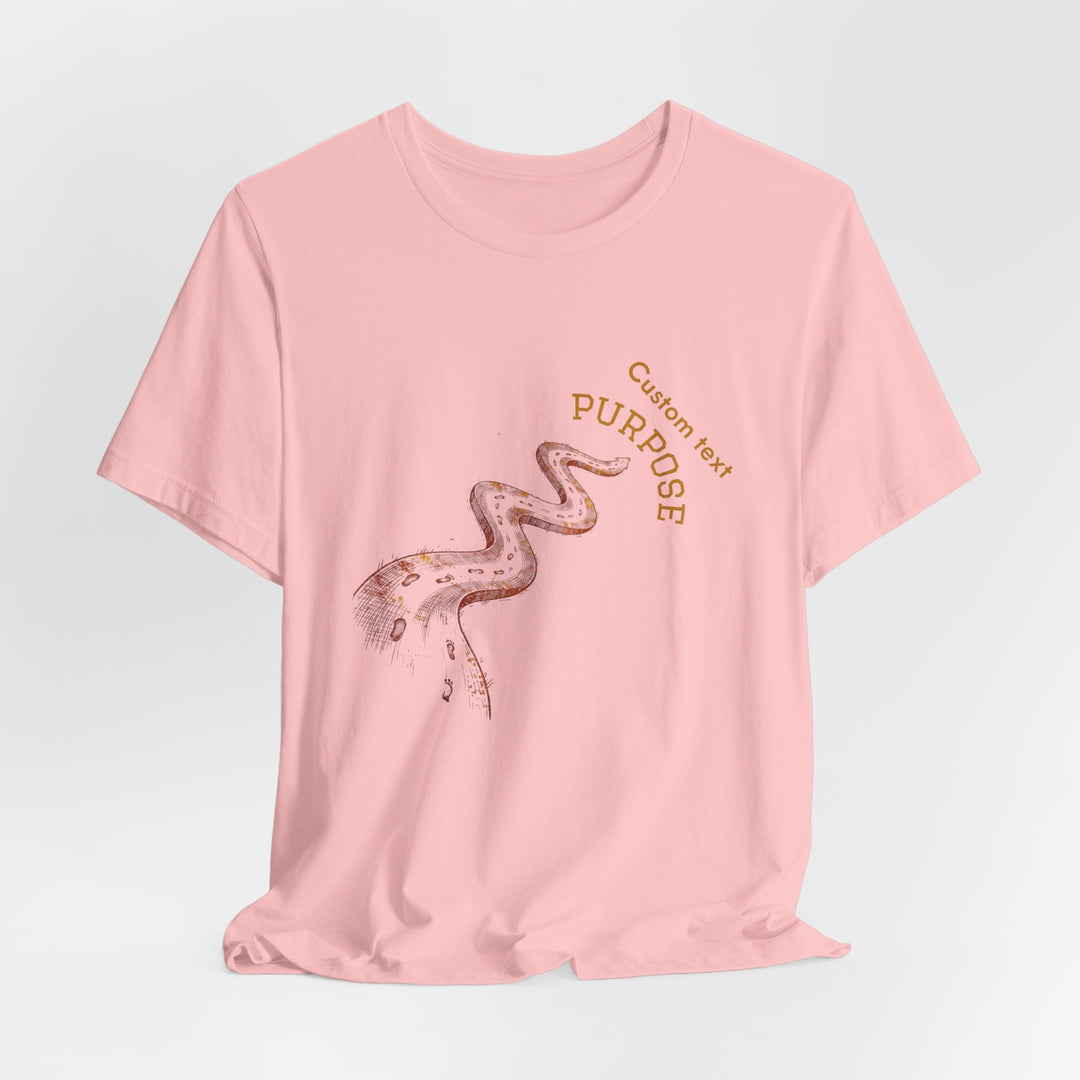 Personalized Purpose Shirt, Custom Name Tee, Inspirational Journey Shirt, Life Path T-Shirt, Personal Growth Gift