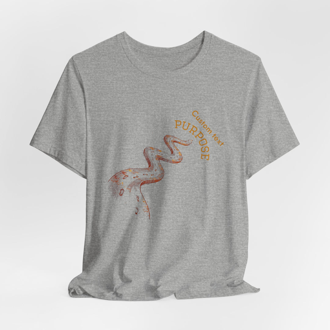Personalized Purpose Shirt, Custom Name Tee, Inspirational Journey Shirt, Life Path T-Shirt, Personal Growth Gift
