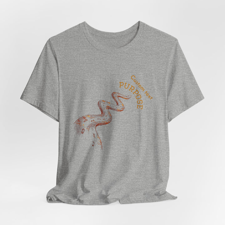 Personalized Purpose Shirt, Custom Name Tee, Inspirational Journey Shirt, Life Path T-Shirt, Personal Growth Gift