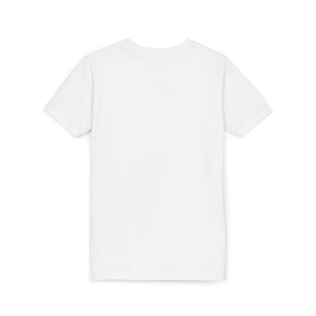 Youth Tee — "Pretty Yet Blooming" Floral Girl Graphic