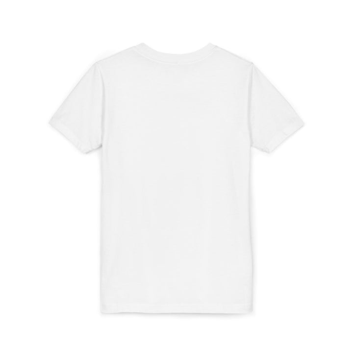 Youth Tee — "Pretty Yet Blooming" Floral Girl Graphic