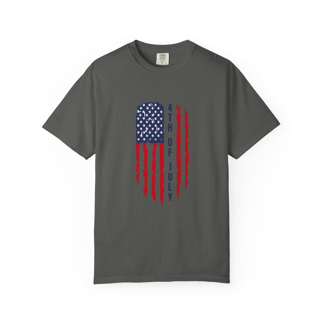4th of July Distressed Flag T-Shirt