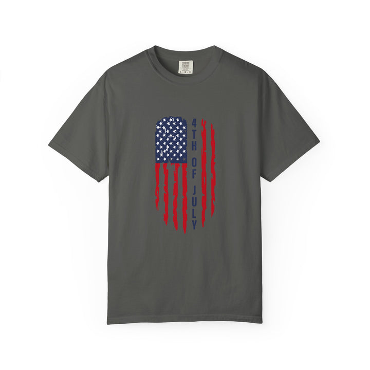 4th of July Distressed Flag T-Shirt