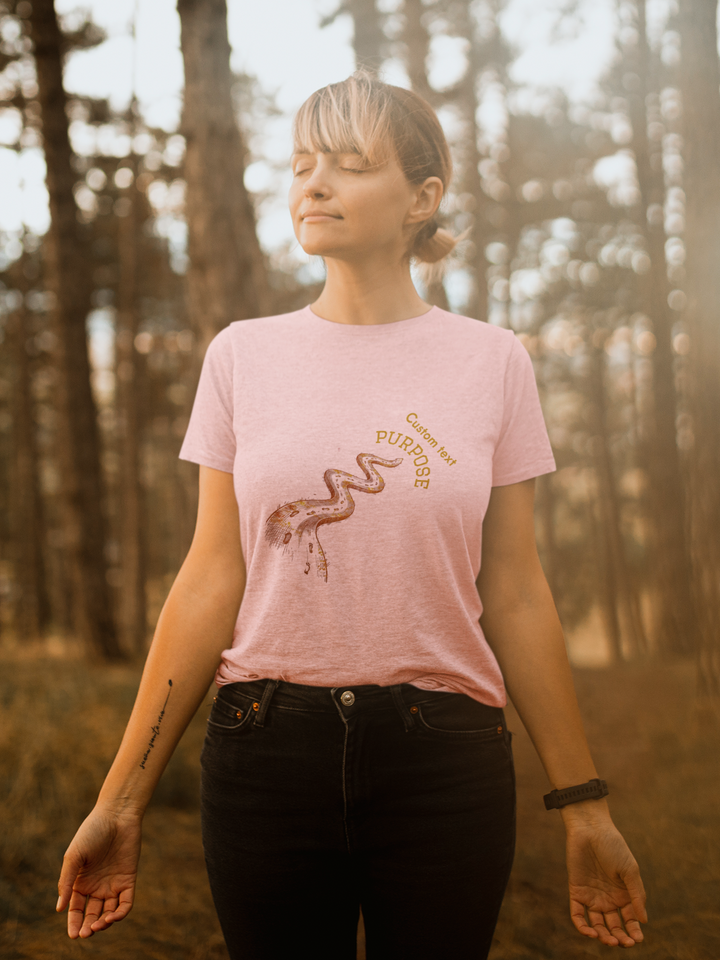 Personalized Purpose Shirt, Custom Name Tee, Inspirational Journey Shirt, Life Path T-Shirt, Personal Growth Gift