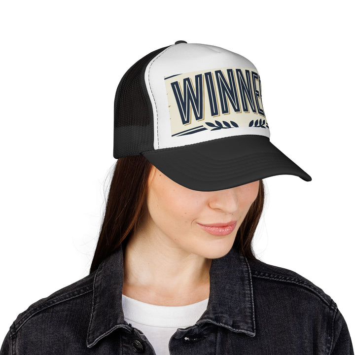 Winner Trucker Cap – Vintage Sports Mesh Hat