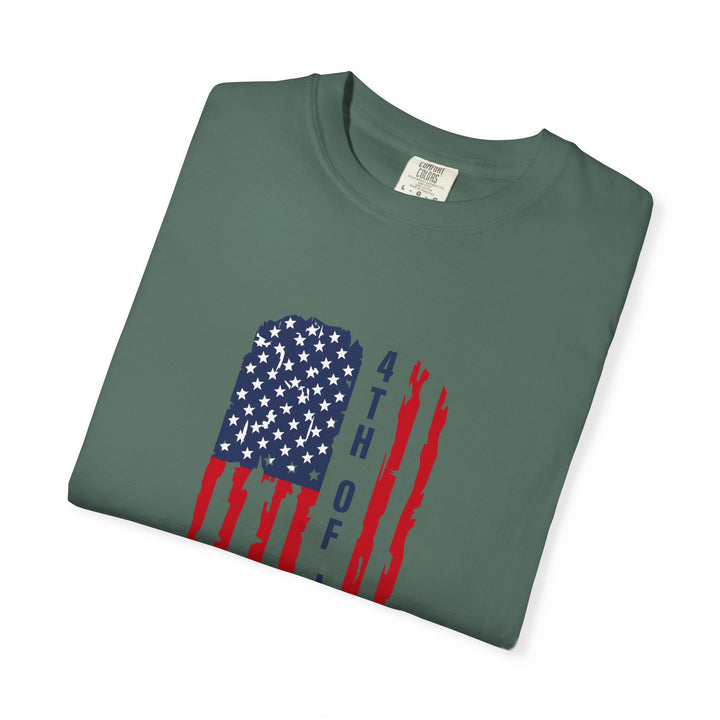 4th of July Distressed Flag T-Shirt