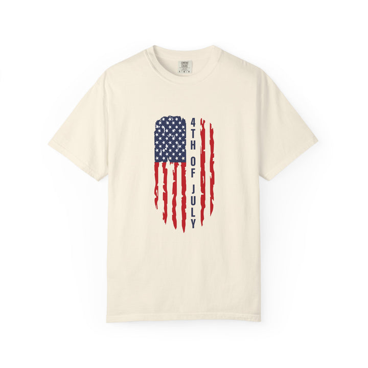 4th of July Distressed Flag T-Shirt