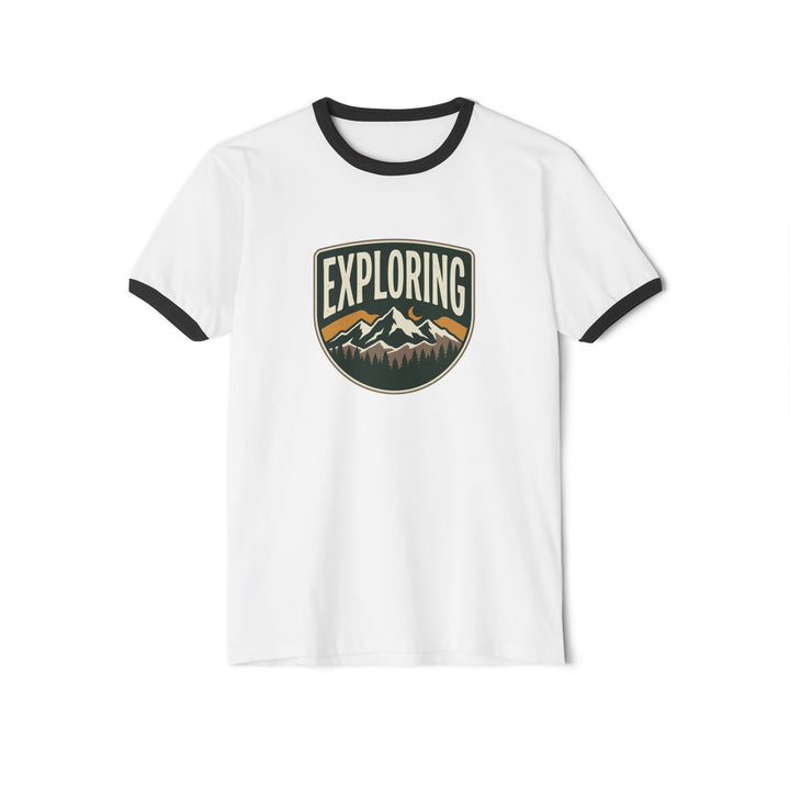 Exploring Mountains Ringer T-Shirt