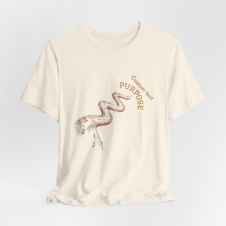 Personalized Purpose Shirt, Custom Name Tee, Inspirational Journey Shirt, Life Path T-Shirt, Personal Growth Gift