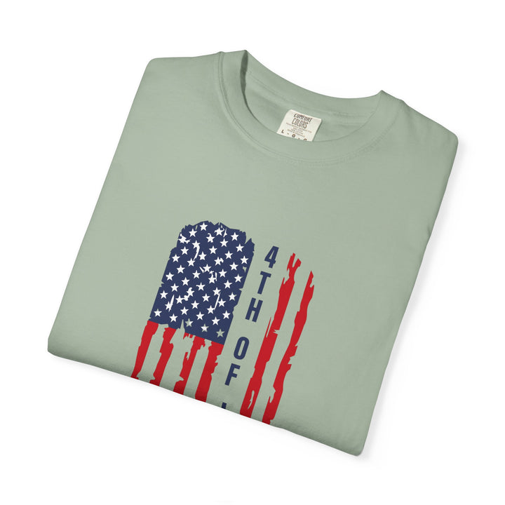 4th of July Distressed Flag T-Shirt