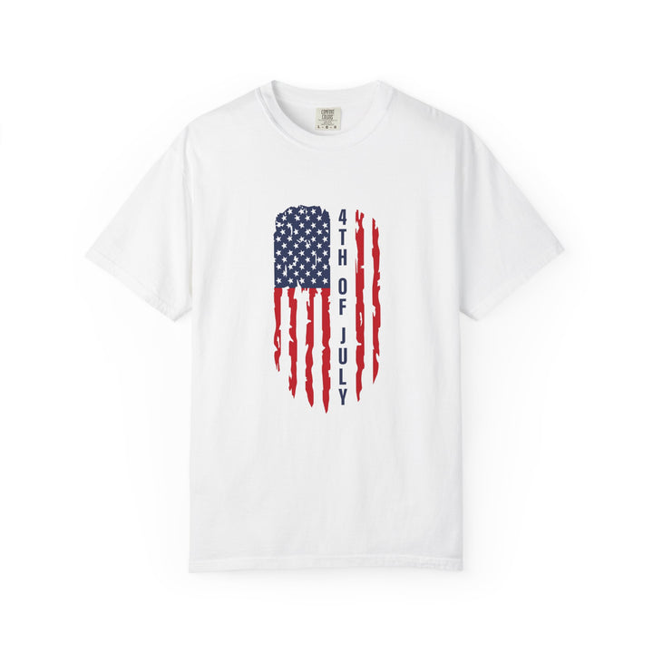 4th of July Distressed Flag T-Shirt