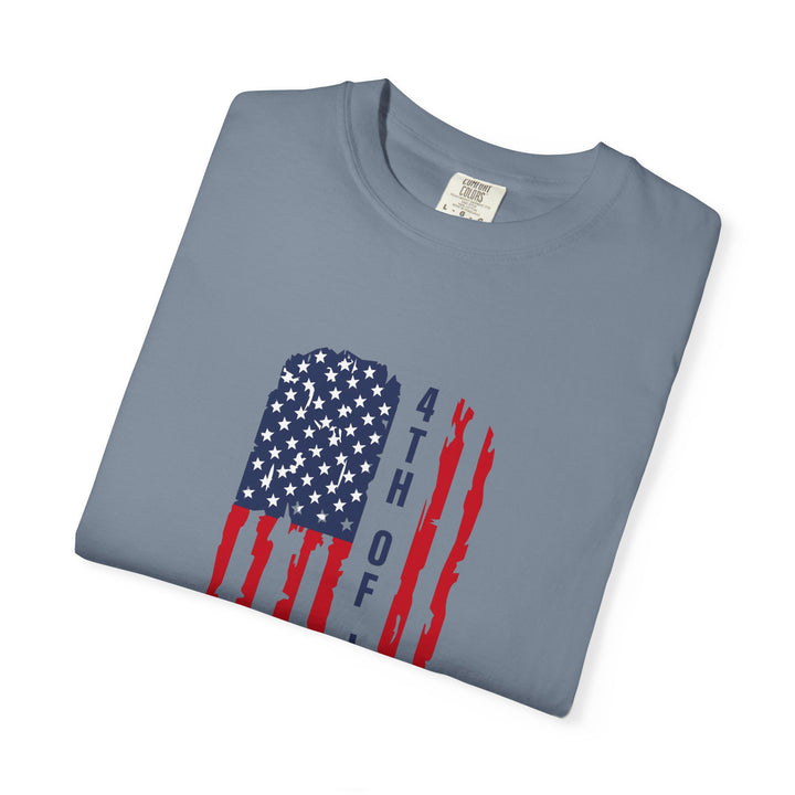 4th of July Distressed Flag T-Shirt