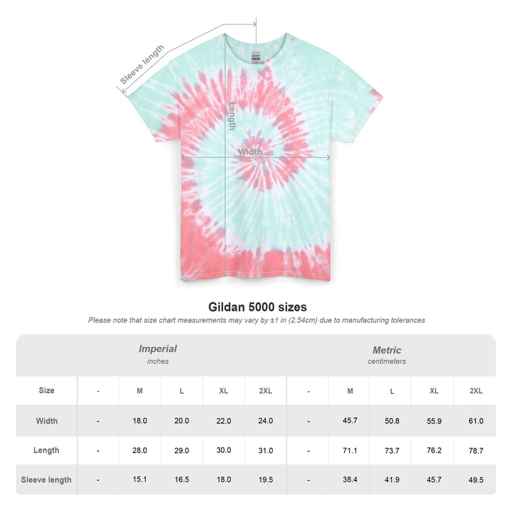 Tie-Dye Mandala Tee — Pastel Spiral Cotton T-Shirt