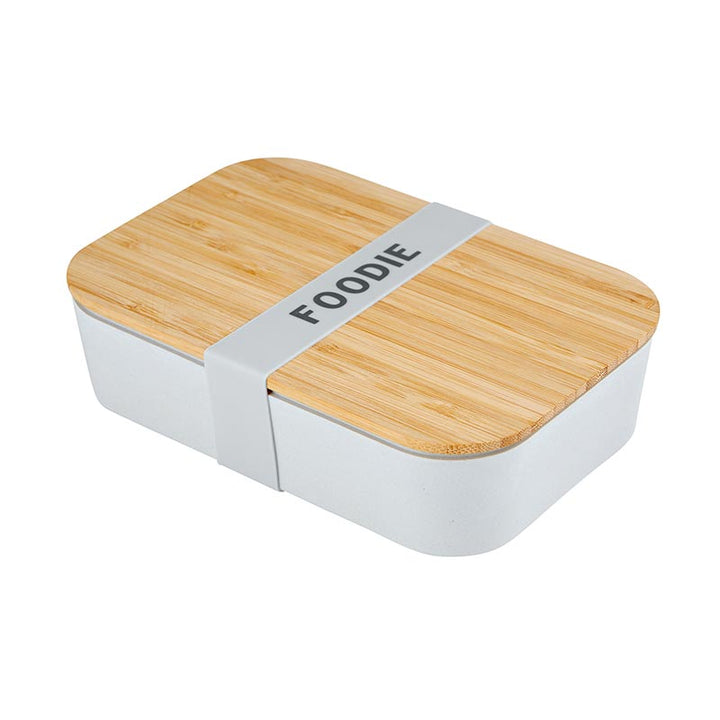 Pack of 3 Foodie Bamboo Lunch Box in Gray | Eco-Friendly and